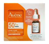 Avène Solare Ultra Fluid SPF50 + Hyaluron Active B3 Siero - Protezione e Idratazione