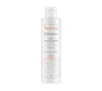 Eau Thermale Avène Tolérance Lozione Detergente in Gel, strucca delicatamente viso, occhi e labbra, Pelle sensibile e reattiva, 200ml
