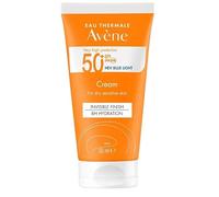Avene Sun Cream Invisible Finish SPF50+ protezione solare per il viso con protezione uv molto alta 50 ml Unisex