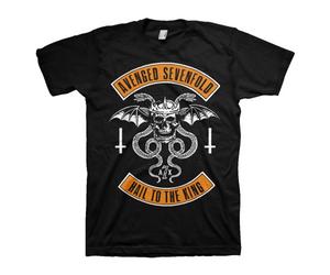 Avenged Sevenfold A7X Hail to the King Logo autorizzato Uomo maglietta