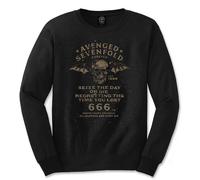 Avenged Sevenfold A7X Longsleeve Seize The Day autorizzato Uomo maglietta