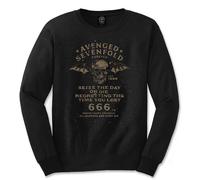 Avenged Sevenfold A7X Longsleeve Seize The Day autorizzato Uomo maglietta