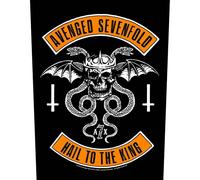 Avenged Sevenfold Biker Ufficiale 30x36x27cm Toppa da schiena da cucire