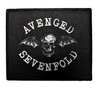 Avenged Sevenfold Deathbat Crest Ufficiale Toppa da cucire
