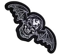 Avenged Sevenfold Deathbat Cut-Out Woven Patch