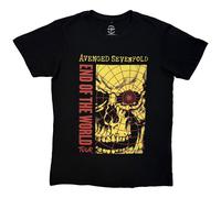 Avenged Sevenfold End Tour Premium Carbon autorizzato Uomo maglietta