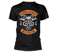 Avenged Sevenfold 'Hail to the King' (Nero) T-Shirt - NUOVO E UFFICIALE