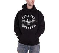 Avenged Sevenfold - Logo, Giacca con Cappuccio da Uomo, Nero (Schwarz - Schwarz), M
