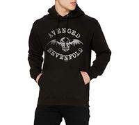 Avenged Sevenfold - Logo, Giacca con Cappuccio da Uomo, Nero (Schwarz - Schwarz), M
