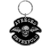 Avenged Sevenfold Portachiavi Keychain Death Bat Band Logo Ufficiale Nuovo Metal Size One Size