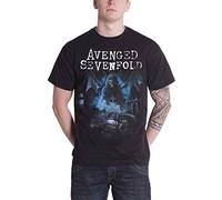 Avenged Sevenfold Recurring Nightmare Band Logo Ufficiale Uomo Nuovo Nero T Size L