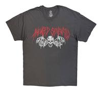 Avenged Sevenfold Skull Bat autorizzato Uomo maglietta