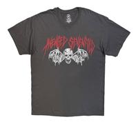 Avenged Sevenfold Skull Bat Maglietta Ufficiale da Uomo