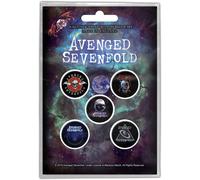 Avenged Sevenfold Spilla in metallo Pack The Stage Ufficiale