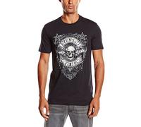 Avenged Sevenfold - Stars Flourish, Short Sleeve da Uomo, Nero (Black), L