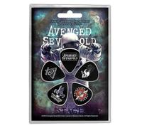 Avenged Sevenfold The Stage - Set di 5 plettri, multicolore