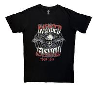 Avenged Sevenfold Tour '18 Premium Carbon ufficiale Uomo maglietta unisex