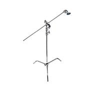 Avenger A2030DKIT - Supporto a C con base staccabile in acciaio, 101,6 cm, con kit di impugnatura, cromato