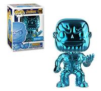 Avengers 3 Infinity War Thanos Blue Chrome US Pop Figura giocattolo da collezio