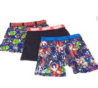 Avengers 3-Pack Atletico Boxer Slip Captain America Hulk Thor Taglie 4,6, 8,10
