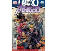 Avengers #30 "Can Hawkeye and Spider-woman's Budding Romance Last Amidst the End of the World?"