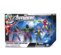 Avengers 4" Action Figure 4 Pack 2011 MIB Hawkeye Loki Iron Man Marvel Universe