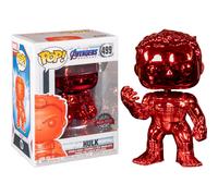 Avengers 4: Endgame - Hulk con Nano Gauntlet Rosso Cromato Pop Figura in vinile