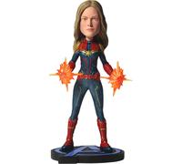 Avengers 4: Endgame - Testa Bobble Head Knocker da collezione Neca Captain Marve