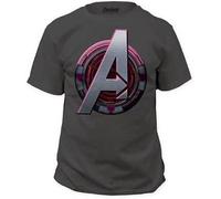 Avengers Age Of Ultron Hawkeye Riunione Carbone Marvel Comics Maglietta S-2Xl