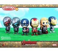 Avengers: Age Of Ultron Hot Toys Cosbaby Figura Serie 1 Set Di 6