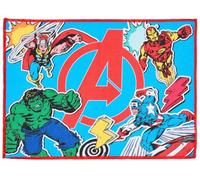 Avengers Asciugamano 40x30 per Ospiti Bambina Microfibra Poveri