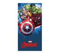 Avengers Asciugamano Grande Blu Marvel Comic Ventole Bambini Bagno Pool Mare 100
