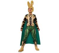Avengers Assemble Loki Deluxe Costume, Child's Medium by Rubie's Costume Co