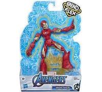 Avengers E7870 Beyblade Marvel Bend and Flex Action, 6-Inch Flexible Iron Man Figure, Includes Accessory, Ages 4 and Up, Multicoloured