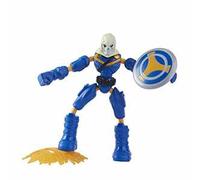 Hasbro Marvel Avengers Bend and Flex, action figure flessibile Taskmaster da 15 cm, con accessorio, bambini dai 4 anni in su