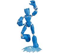 Hasbro Marvel Avengers, Bend and Flex Missions, Black Panther Ice Mission, action figure pieghevole da 15 cm, dai 4 anni in su