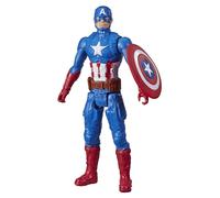 Avengers Captain America (Action figure 30 cm con blaster Titan Hero Blast Gear)