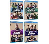 AVENGERS Collezione 4 FILM (4 BLU-RAY) 10° Anniversario Marvel Studios