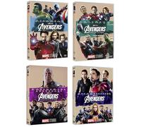 AVENGERS Collezione 4 Film (4 DVD) 10° Anniversario Marvel Studios