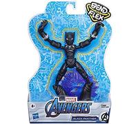 Hasbro Marvel Avengers - Black Panther Bend And Flex (Action Figure Flessibile 15cm)