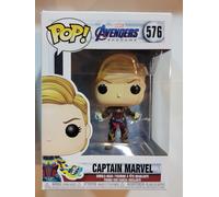 Avengers Endgame Captain Marvel Pop Figura In Vinile #576 Funko