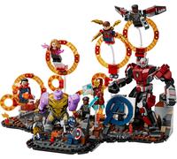 LEGO Marvel Avengers: Endgame la Battaglia Finale, Giocattolo con Figura di Thanos, Mech di Ant-Man e 9 Minifigure tra cui Capitan America, Iron Man e Doctor Strange - Regalo per Bambini 76323