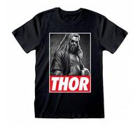 Avengers: Endgame Thor Photo Uomo T-shirt AV401063TSB nero M