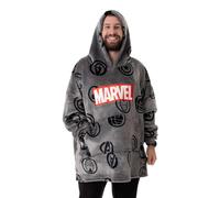 Avengers Felpa con Cappuccio a Coperta Logo Uomo (NS8609)