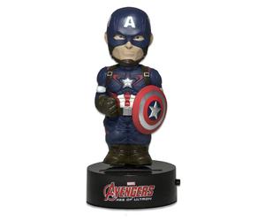 AVENGERS Figura CAPITAN AMERICA 16cm BODY KNOCKER Bobble NECA