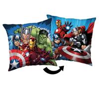 Avengers Fodera Cuscino Velluto Effetto Velour Federa Cuscino 40x40cm