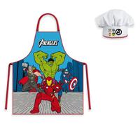 Avengers Fumetti Bambini Grembiule da Cucina Grembiule Torna Set 2-Teilig A-4275