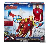 avengers hover pack aeropropulsore 2016 + personaggio iron man titan 30 cm hasbro b5776