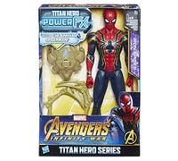 Avengers: Infinity War - Iron Spider Titan Hero Power FX (Personaggio 30cm, Action Figure), E0608103
