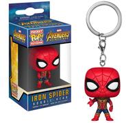 AVENGERS INFINITY WAR POCKET POP VINYL KEYCHAIN IRON SPIDER 4 CM